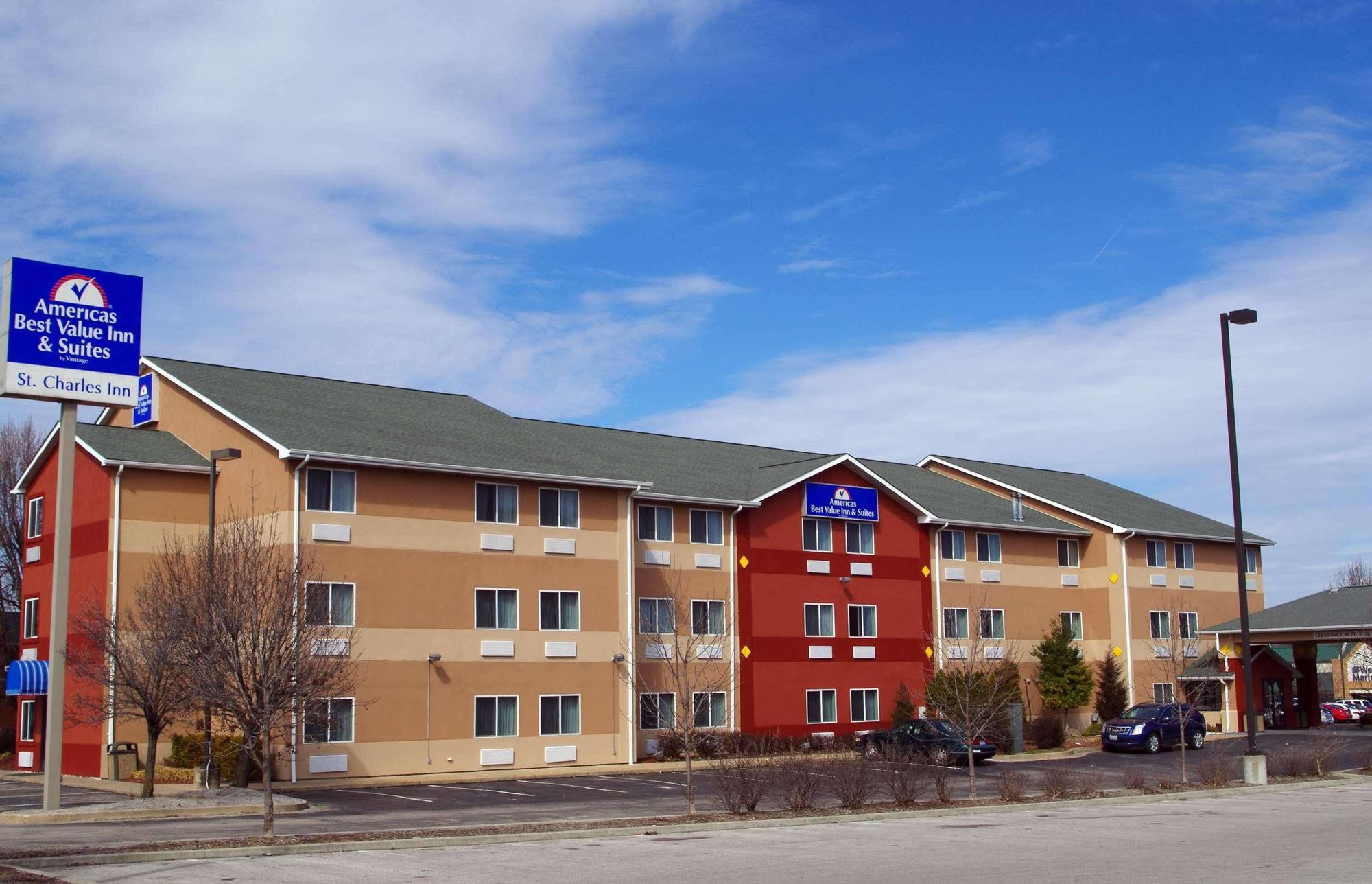 Americas Best Value Inn And Suites Saint Charles Exterior photo