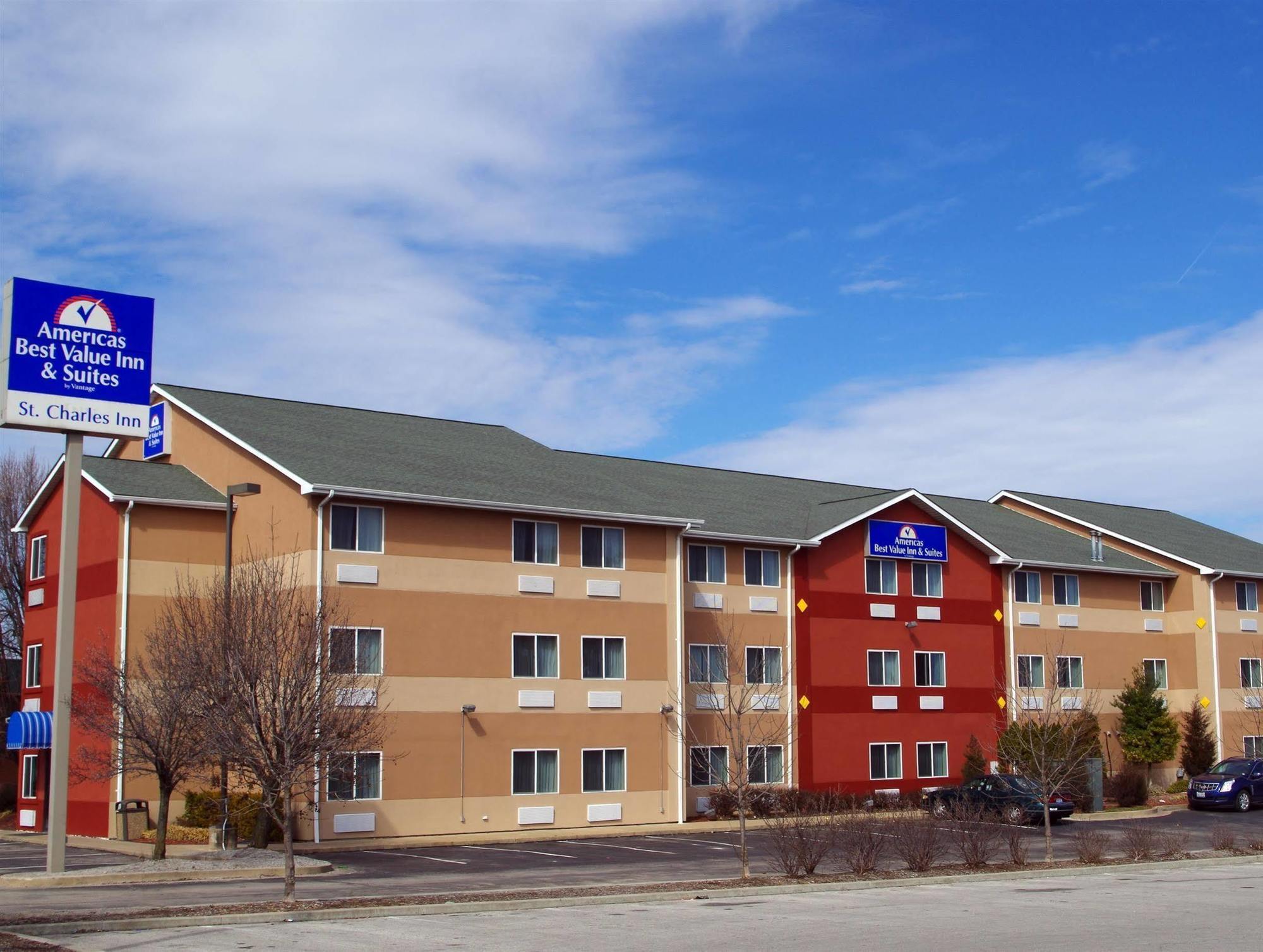 Americas Best Value Inn And Suites Saint Charles Exterior photo